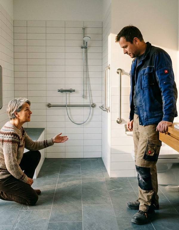 Barrierefreies Bad: Umbau mit KfW-Förderung (Kredit 159)