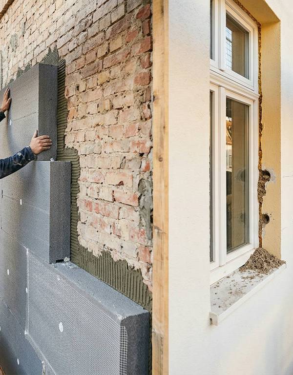 WDVS vs. Einblasdämmung: Die richtige Wahl für Ihre Fassade
