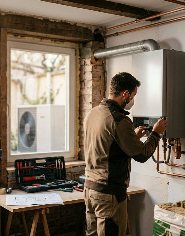 Wärmepumpe im Altbau: Sanierung mit Weitblick und Förderung