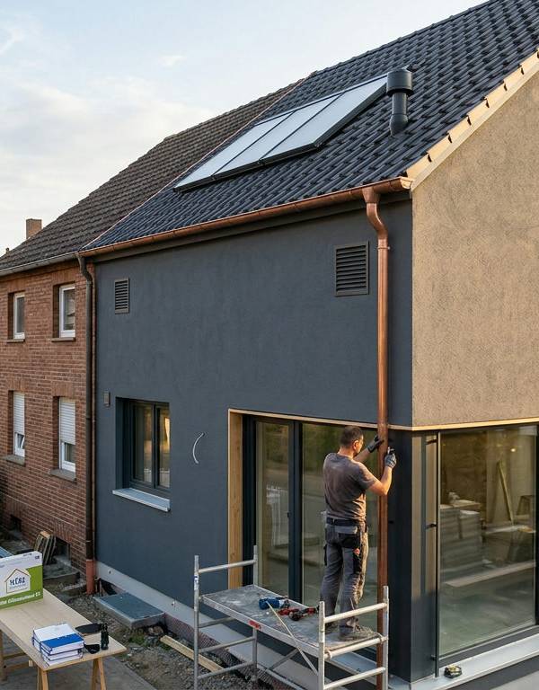 Energetische Sanierung: Case Study KfW 55 in Speyer