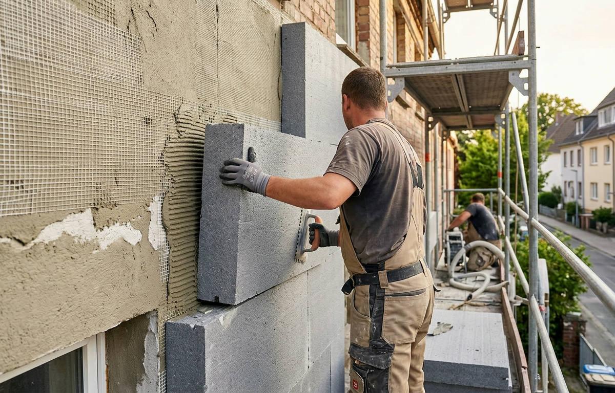 Fassadendämmung: WDVS oder Einblasdämmung im Vergleich