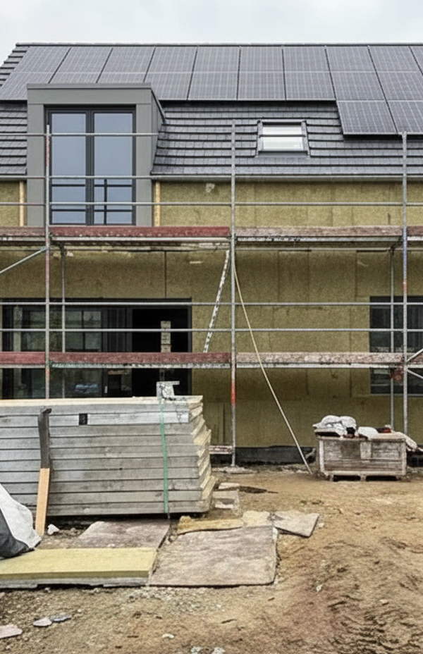 Energetische Sanierung eines Einfamilienhauses: Einfamilienhaus in Eppelheim