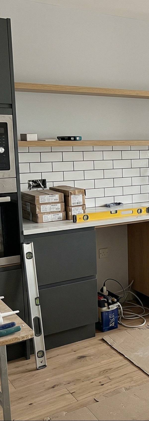 Planung und Einbau einer neuen Küche: Wohnung in Wiesloch