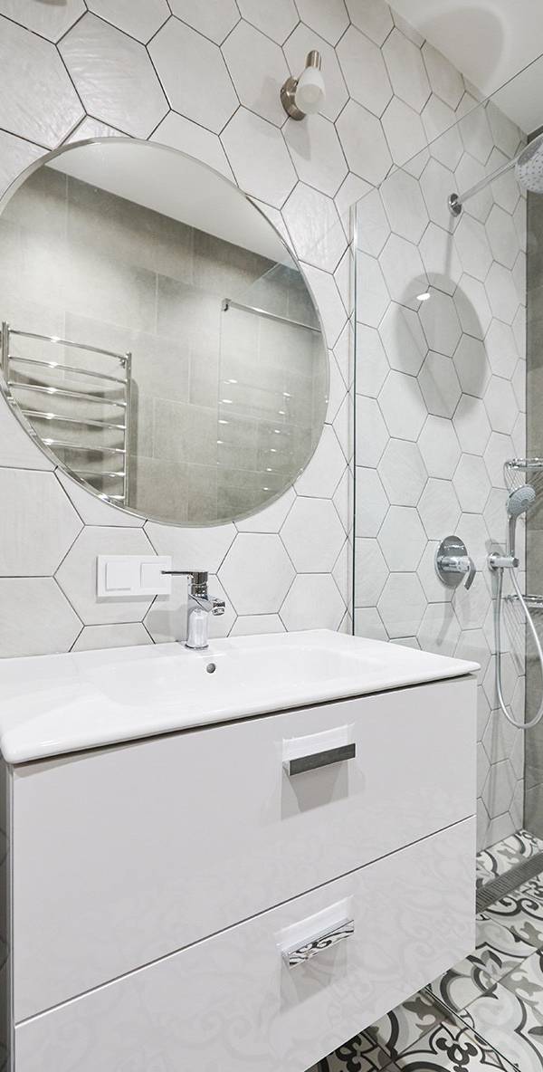 Badsanierung mit Gäste-WC in einer Wohnung: Wohnung in Landau