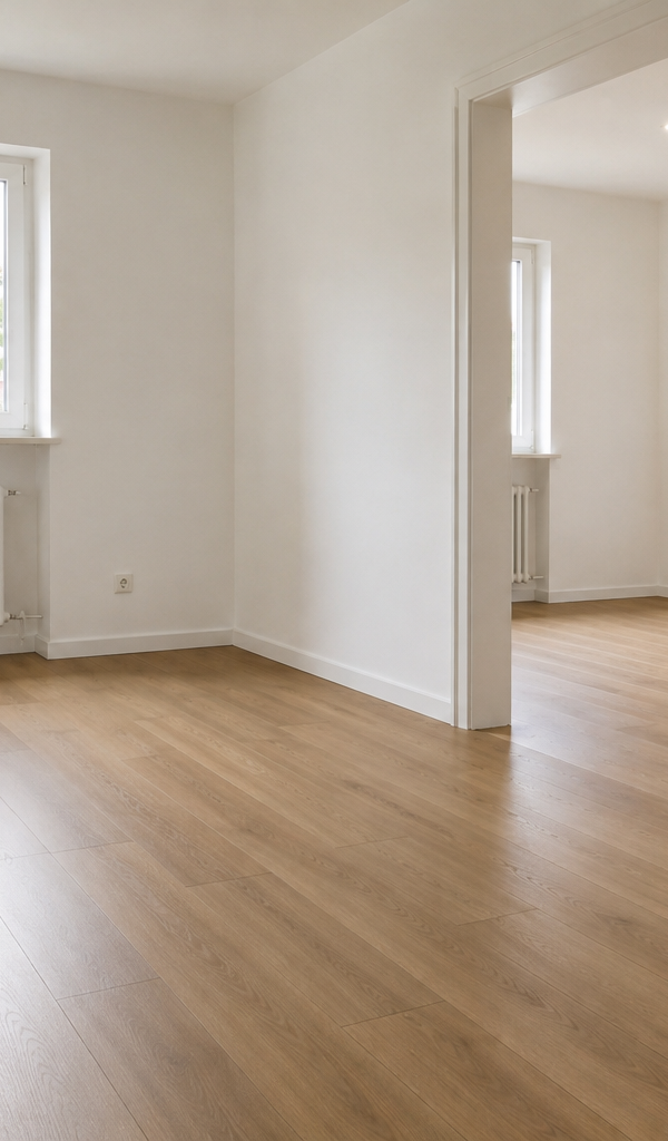 Wohnungsrenovierung mit Parkettboden, Malerarbeiten und neuen Türen: Wohnung in Viernheim